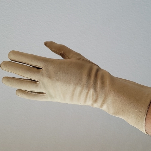 Vintage 1950s Cresendoe Leather Tailored Gloves - Picture 5 of 10